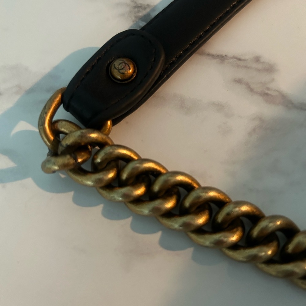 Chanel Python Boy Purse - image 5